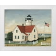 thumbnail image 1 of Brown, David Carter 18x15 White Modern Wood Framed Museum Art Print Titled - Lighthouse Keepers House, 1 of 4