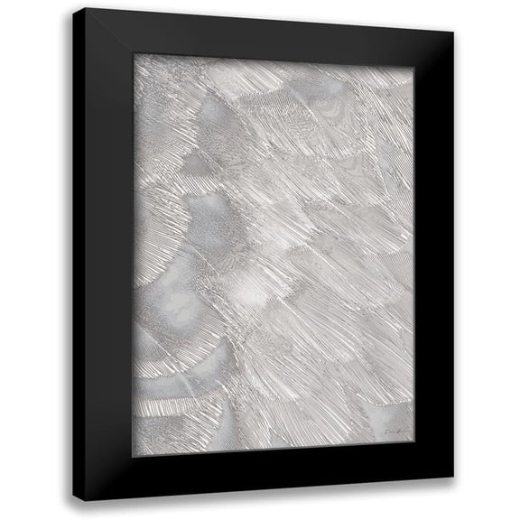 Brown, Denise 11x14 Black Modern Framed Museum Art Print Titled - Feather Pattern