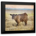 thumbnail image 1 of Brown, Denise 12x12 Black Modern Framed Museum Art Print Titled - Cow, 1 of 5