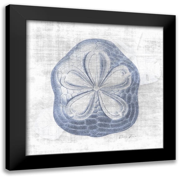 Brown, Denise 12x12 Black Modern Framed Museum Art Print Titled - Sand Dollar 2 v2
