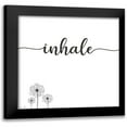 thumbnail image 1 of Brown, Denise 15x15 Black Modern Framed Museum Art Print Titled - Inhale, 1 of 5