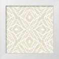 thumbnail image 1 of Brown, Denise 15x15 White Modern Wood Framed Museum Art Print Titled - Neutral Diamonds, 1 of 4