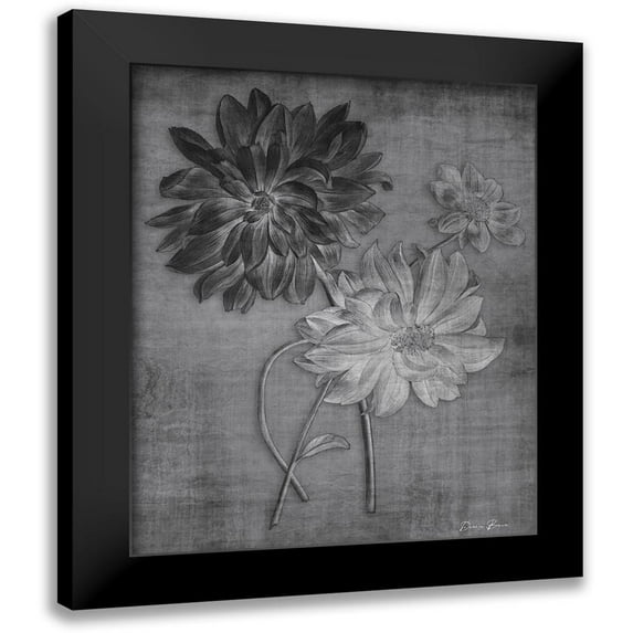 Brown, Denise 15x18 Black Modern Framed Museum Art Print Titled - Tranquil Botanical 1