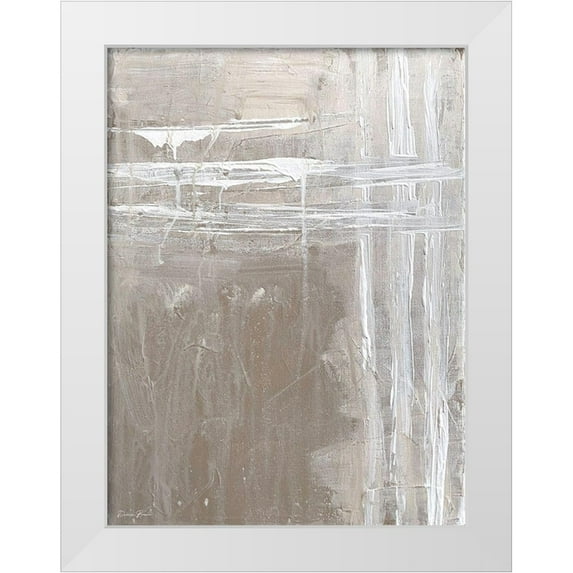 Brown, Denise 15x18 White Modern Wood Framed Museum Art Print Titled - Boundaries