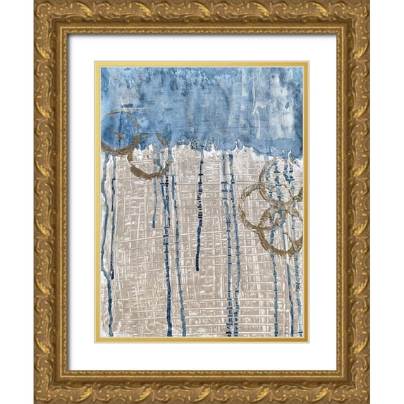 Brown, Denise 19x24 Gold Ornate Wood Framed with Double Matting Museum Art Print Titled - Perfect Day 2