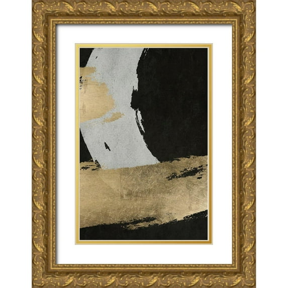 Brown, Denise 23x32 Gold Ornate Wood Framed with Double Matting Museum Art Print Titled - Stride 2