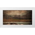 thumbnail image 1 of Brown, Denise 24x14 White Modern Wood Framed Museum Art Print Titled - Mountain Reflection 4, 1 of 4