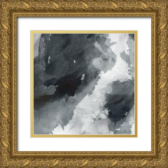Brown, Denise 26x26 Gold Ornate Wood Framed with Double Matting Museum Art Print Titled - Blade 1