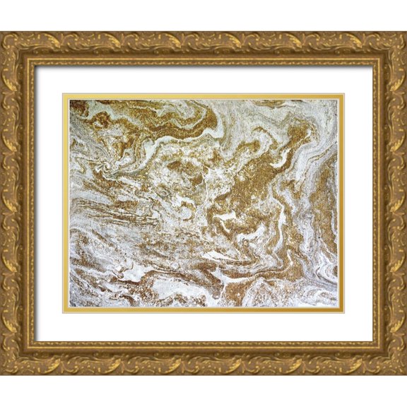 Brown, Denise 32x26 Gold Ornate Wood Framed with Double Matting Museum Art Print Titled - Desert Sands