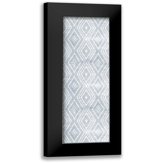 Brown, Denise 7x14 Black Modern Framed Museum Art Print Titled - Diamond Pattern
