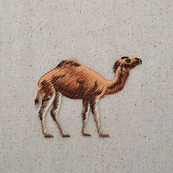 Brown Desert Camel - Iron on Applique/Embroidered Patch - Walmart.com