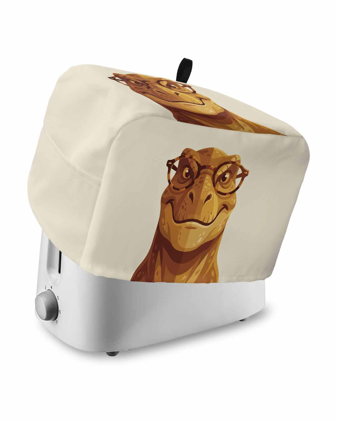 Brown Dinosaurs Small Toaster Cover 2 Slice, Kitchen Appliance Covers ...