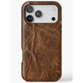 Brown Distressed Leather Texture Tough Case for Apple iPhone ...