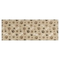 thumbnail image 1 of Brown Dog Paw Footprint Bone Kitchen Rug Mat,Kitchen Runner Rugs Non Skid Washable,Decorative Kitchen Floor Mats for Kitchen,Sink,Laundry,17"X47", 1 of 5