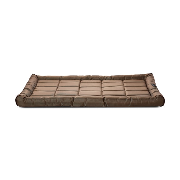 Vibrant Life Durable and Water Resistant Crate Pad, Brown, Large, 23" x 35"