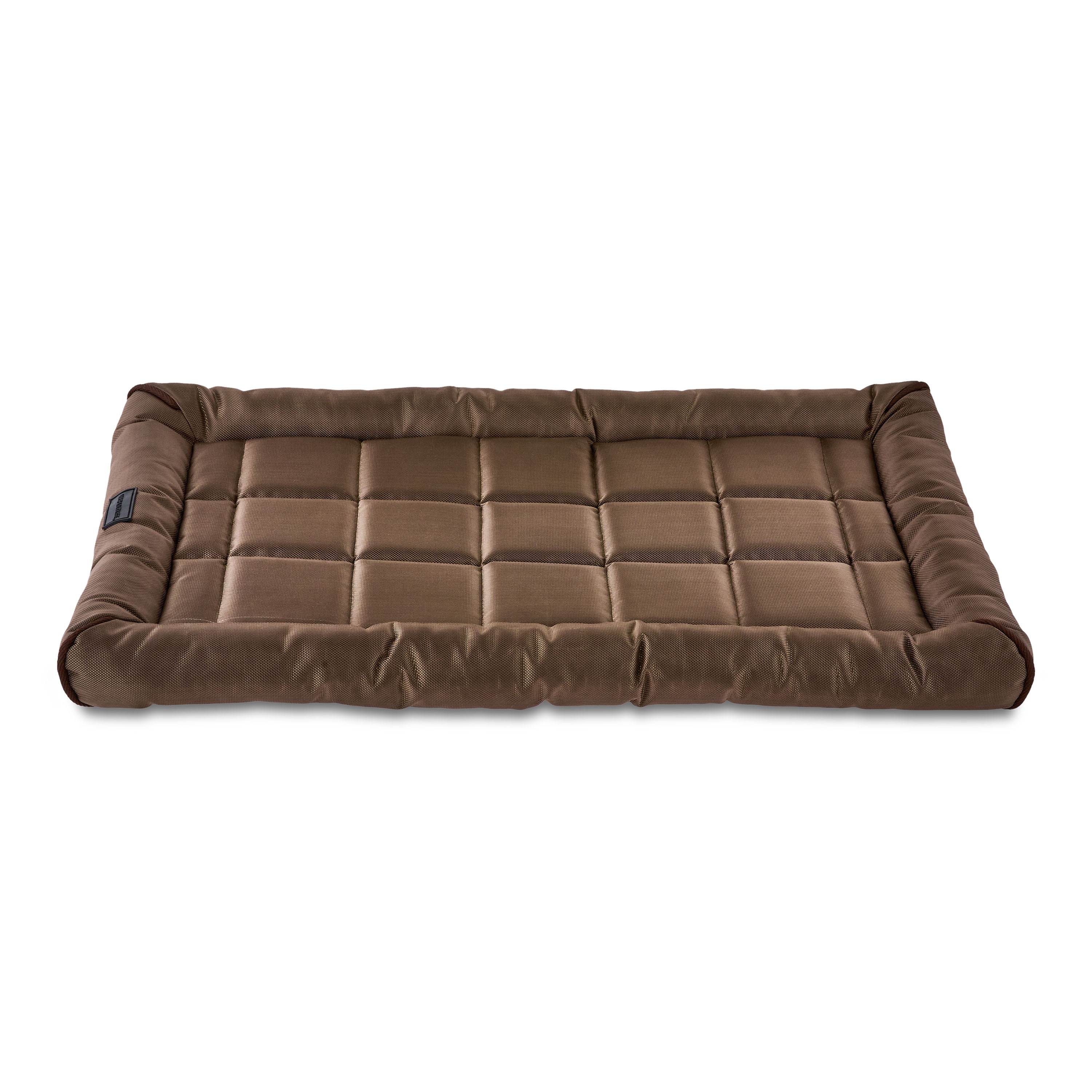 Vibrant Life Durable and Water Resistant Crate Pad, Brown, Medium, 18" x 29"