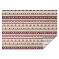 thumbnail image 1 of Brown Ethnic Stripe Pattern Rectangle Tablecloth 60"x84",Waterproof Polyester Rectangle Table Cloth, Wipeable Spillproof Polyester Tablecloth for Dining, Camping, Indoor and Outdoor, 1 of 5