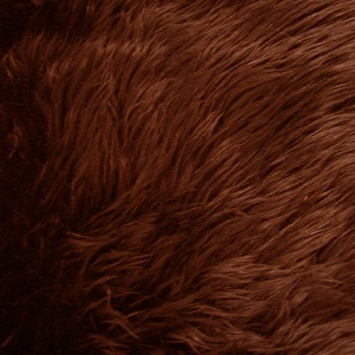 Fabric Faux Fur Brown