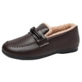 thumbnail image 1 of Brown Female Waterproof Slip-Ons For A Comfortable And Stylish Wear During Fall And Winter, 1 of 6