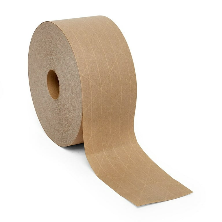 TooCust Waterproof Paper Packing Tape, 55 yd x 2 Biodegradable Tape,  Strong Adhesive Brown Tape