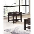 thumbnail image 1 of Brown Finish Modern End Table with Storage / Good for Primary Living Spaces, 1 of 2