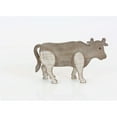 thumbnail image 1 of Brown Finish Wood Cow, 1 of 2