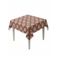 thumbnail image 1 of Brown Floral Table Cloth, Waterproof Tablecloth for Square Tables, Spring Flowers Modern Abstract Art Farmhouse Reusable Washable Fabric Table Cover for Restaurant Kitchen Dining Tables 54"x54", 1 of 9