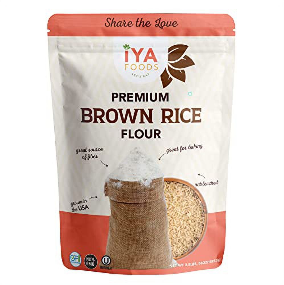 Brown Flour, Easy To Bake, Plant Based, Vegan, Kosher Certified, Gluten