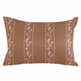 thumbnail image 1 of Brown Flowers Branch Throw Pillow Cover 12 x 20 Inch Decorative Pillow Cover Spring Summer Farmhouse Botanical Lumbar Pillowcase Seasonal Rectangle Cushion Case for Couch Sofa Bed Living Room, 1 of 9