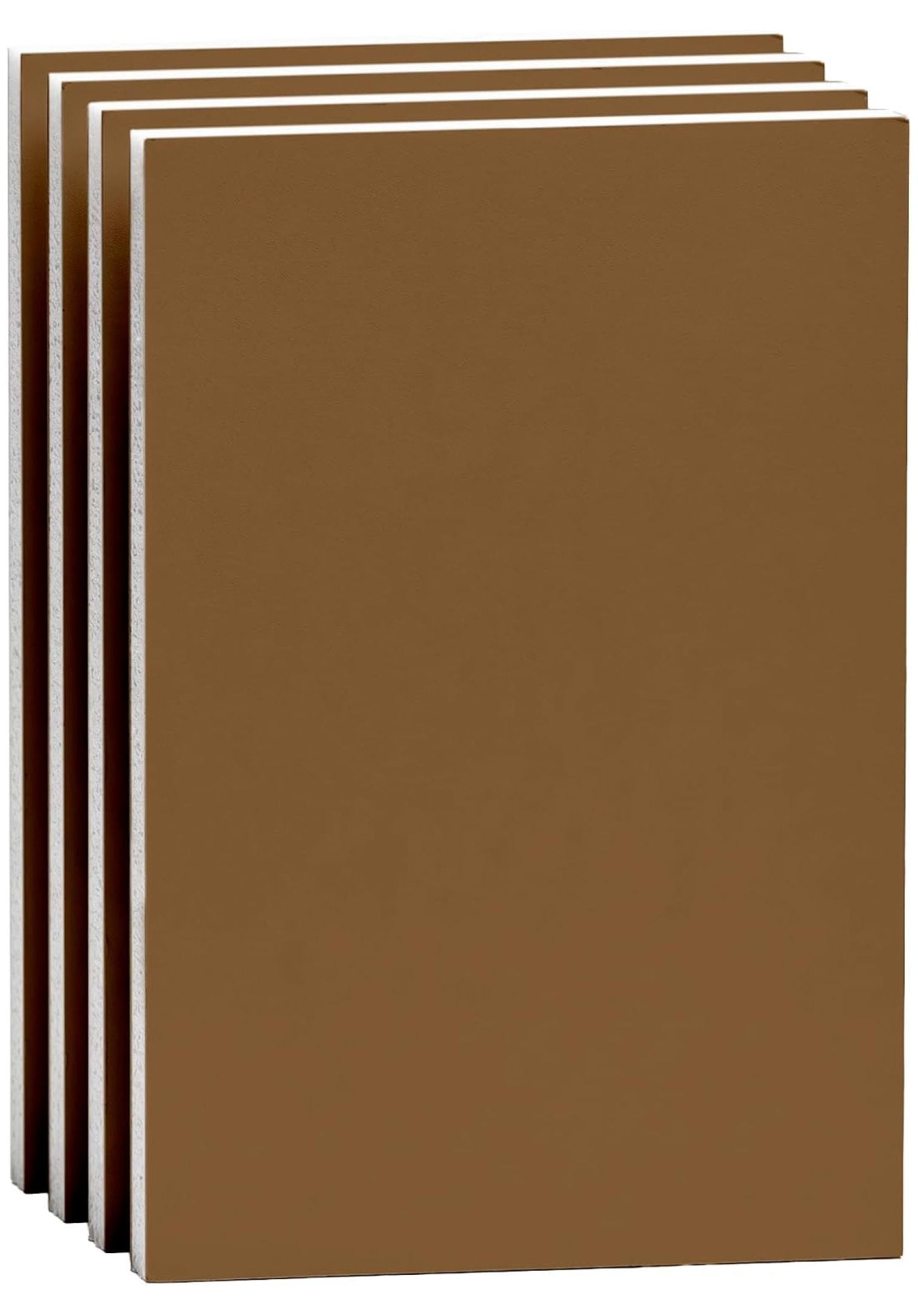 Brown Foam Board 20x30in 4 Pack; Lightweight 3/16 in Extruded ...