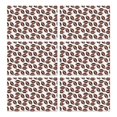 thumbnail image 1 of Brown Footballs Repeat Pattern Summer Placemats Table Placemats Set Of 6-Linen Kitchen Washable Placemats Table Mats 11.8"x17.7"Non-Slip Heat Resistant, 1 of 5