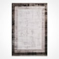 thumbnail image 1 of Brown Frame Acrylic Area Rugs for Living Room Jacquard Textured Modern Rugs Soft Geometric Rug for Bedroom Mid Century Washable Rug Non-Slip Bohemian Perfect for Dining Room Office, 1 of 4