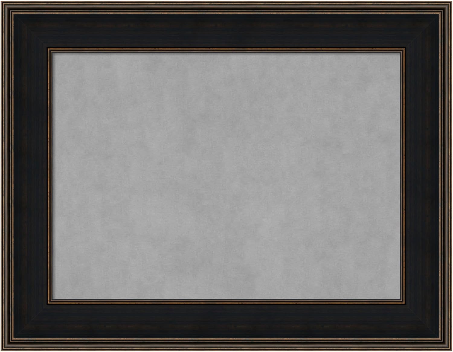 Brown Framed Magnetic Board 28x36 Medium Vision Board for use th ...