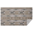 thumbnail image 1 of Brown Geometric Pattern with Arrows and Bulls Rectangle Tablecloth 60"x102",Waterproof Polyester Rectangle Table Cloth, Wipeable Spillproof Polyester Tablecloth for Dining, Camping, Indoor and Outdoor, 1 of 6