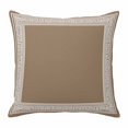thumbnail image 1 of Brown Geometric Pillow Covers 20x20 Inch, White Greek Key Design Abstract Modern Art Linen Pillowcase with Invisible Zipper, Decorative Throw Pillow Covers Cushion Case for Couch Sofa Bed Living Room, 1 of 9