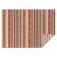 thumbnail image 1 of Brown Geometric Striped Pattern Rectangle Tablecloth 60"x84",Waterproof Polyester Rectangle Table Cloth, Wipeable Spillproof Polyester Tablecloth for Dining, Camping, Indoor and Outdoor, 1 of 5