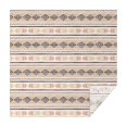 thumbnail image 1 of Brown Geometric Striped Pattern Square Tablecloth,Waterproof Square Table Cover,Wipeable Spillproof Washable Table Cover for Home Kitchen Party Decor 60"x60"(152x152cm), 1 of 6