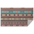thumbnail image 1 of Brown Geometric Triangle Diamond Pattern Rectangle Tablecloth 60"x102",Waterproof Polyester Rectangle Table Cloth, Wipeable Spillproof Polyester Tablecloth for Dining, Camping, Indoor and Outdoor, 1 of 6