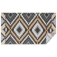thumbnail image 1 of Brown Geometric Triangle Diamond Pattern Rectangle Tablecloth 60"x102",Waterproof Polyester Rectangle Table Cloth, Wipeable Spillproof Polyester Tablecloth for Dining, Camping, Indoor and Outdoor, 1 of 6