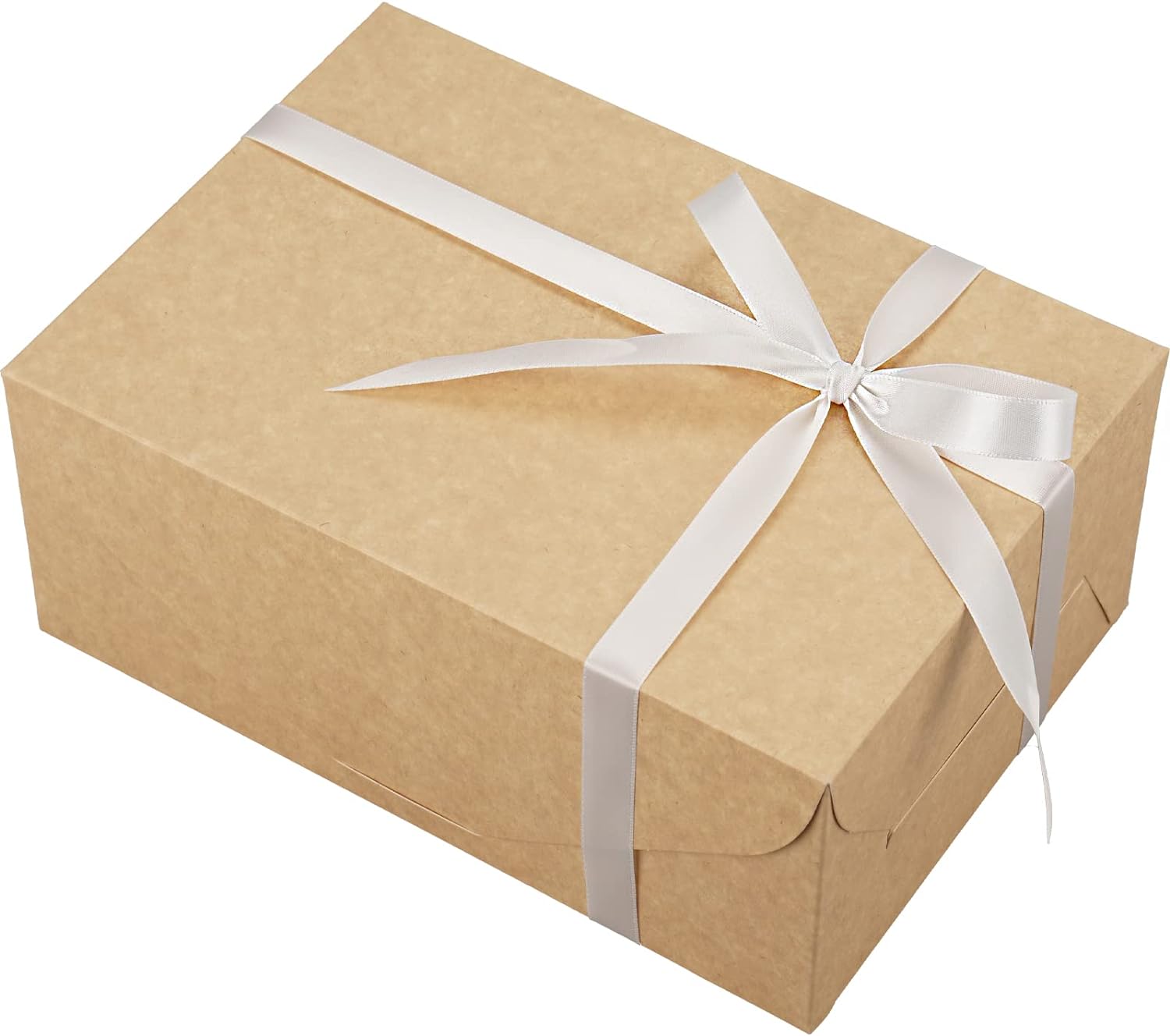 Brown Gift Boxes 10 Pack 9.5x6.6x4 Inches, Gift Boxes for Presents