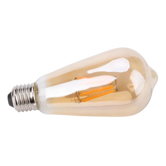 Brown Glass Retro 8W LED Light Bulb - Perfect Decorative Lighting for Coffeehouses