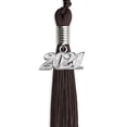 thumbnail image 1 of Brown Graduation Tassel with Silver Date Drop, 1 of 2