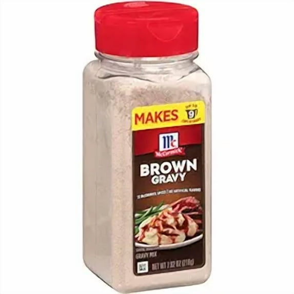 Brown Gravy Mix, 7.62 oz Pack of 1