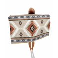 thumbnail image 1 of Brown Gray Boho Beach Towels Oversized Super Absorbent, Southwestern Ethnic Abstract Geometric Lightweight Bath Towel Quick Dry Sets For Bathroom/Pool/Rv Camping/Beach Play/Gym Room/Picnic 31"x62", 1 of 8