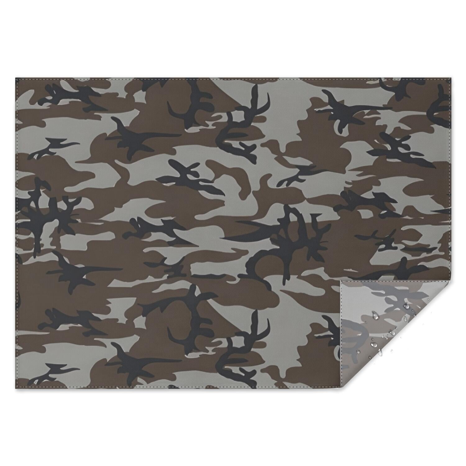 Cool Army Green Solid Color Rectangle Tablecloth