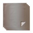 thumbnail image 1 of Brown Gray Ombre Cloth Napkins, Modern Gradient Abstract Art Washable and Reusable Dinner Napkins Set of 4, Table Napkin for Kitchen Party Birthday Wedding Hotel Housewarming 20"x20", 1 of 8