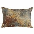 thumbnail image 1 of Brown Gray Throw Pillow Cover 20 x 26 Inch Decorative Pillow Cover Rustic Abstract Gradient Mottled Texture Lumbar Pillowcase Seasonal Rectangle Cushion Case for Couch Sofa Bed Living Room, 1 of 7