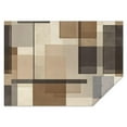 thumbnail image 1 of Brown and Grey Abstract Art Artwork Rectangle Tablecloth 60"x84",Waterproof Polyester Rectangle Table Cloth, Wipeable Spillproof Polyester Tablecloth for Dining, Camping, Indoor and Outdoor, 1 of 5