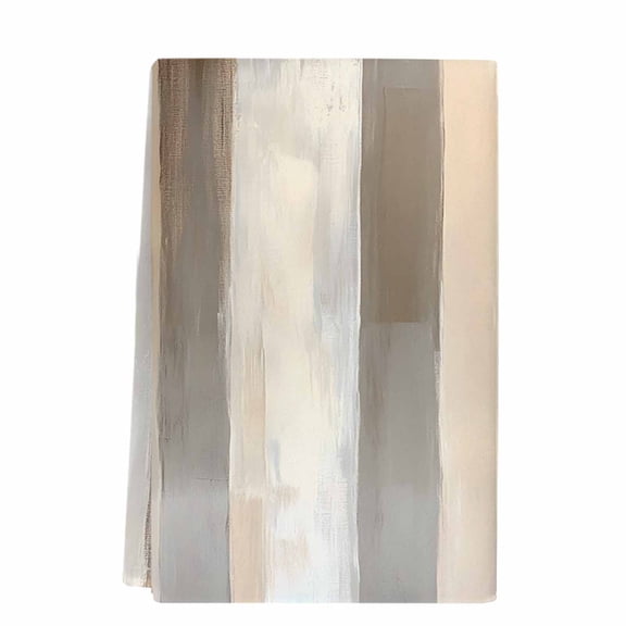 Brown Grey Microfiber Kitchen Towel, Abstract Neutral Textured Modern Minimalist Soft Absorbent Dish Towels, Quick Drying Washable Dishcloths for Kitchen Cleaning, Drying Dishes, 18x28 Inches
