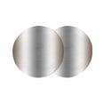 thumbnail image 1 of Brown Grey Round 13 Inch Placemats Set of 2, Gray Farmhouse Modern Rustic HeatResistant Non Slip Place Mats for Dining Table, Wipeable Braided Kitchen Table Mats for Housewarming, 1 of 9